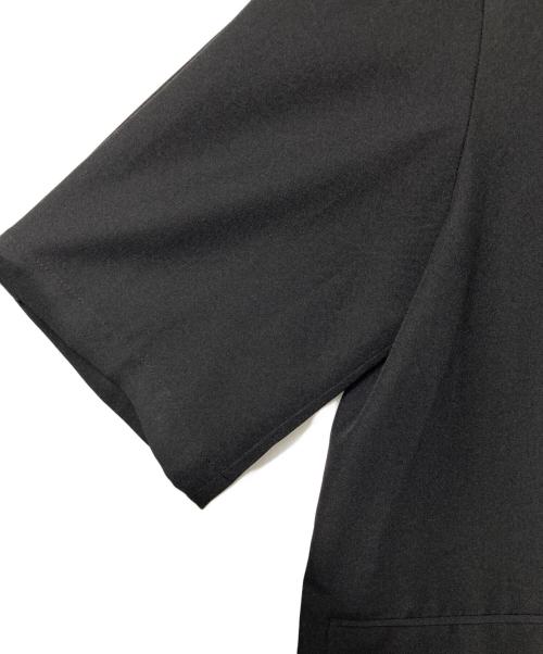 HERENCIA（ヘレンチア）HERENCIA (ヘレンチア) Sleeve slit double collar jacket スリーブスリットダブルカラージャケット H224106 ブラック サイズ:Fの古着・服飾アイテム