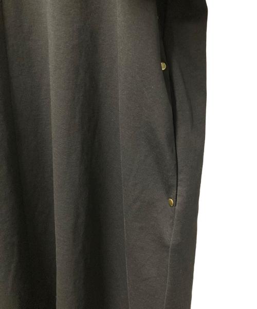 HERENCIA（ヘレンチア）HERENCIA (ヘレンチア) Organza puff sleeve A-line dress/オーガンザパフスリーブエーラインドレス ブラック サイズ:FREEの古着・服飾アイテム