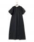 HERENCIA (ヘレンチア) Organza puff sleeve A-line dress/オーガンザパフスリーブエーラインドレス ブラック サイズ:FREE：5000円