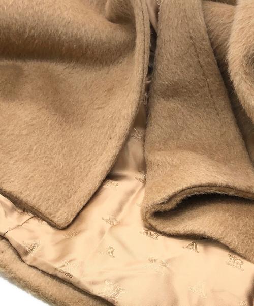 INTREND maxmara（イントレンド マックスマーラ）INTREND maxmara (イントレンド マックスマーラ) キャメルコート MaxMara マックスマーラ ベルテッドコート イタリア製 ラグラン 10161003600 INTREND ベージュ サイズ:38の古着・服飾アイテム