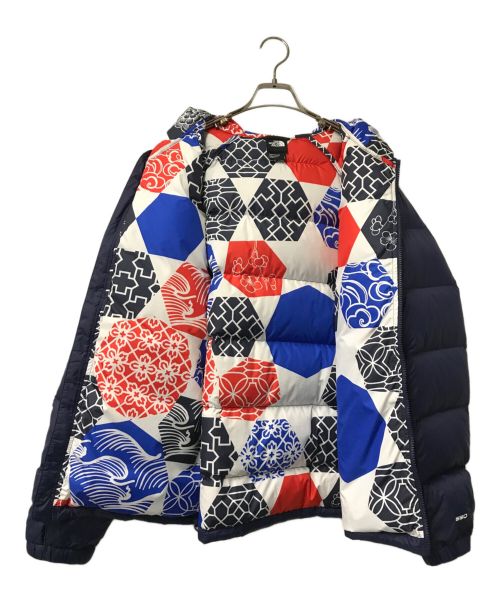 THE NORTH FACE（ザ ノース フェイス）THE NORTH FACE (ザ ノース フェイス) Print Hydrlte hoody THE NORTH FACE ザ ノース フェイス NF0A5IXJ ネイビー ネイビー サイズ:Lの古着・服飾アイテム