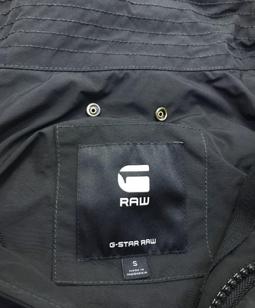 G-STAR RAW（ジースターロゥ）G-STAR RAW (ジースターロゥ) E Jacket G-STAR RAW ジースターロゥ ナイロンジャケット D18780-A281-6484 ブラック サイズ:Sの古着・服飾アイテム