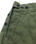 中古・古着 TapWater (タップウォーター) Cotton Linen Back Sateen Military Trousers TapWater タップウォーター TP241-40017 オリーブ オリーブ サイズ:86cm (W34)：7000円
