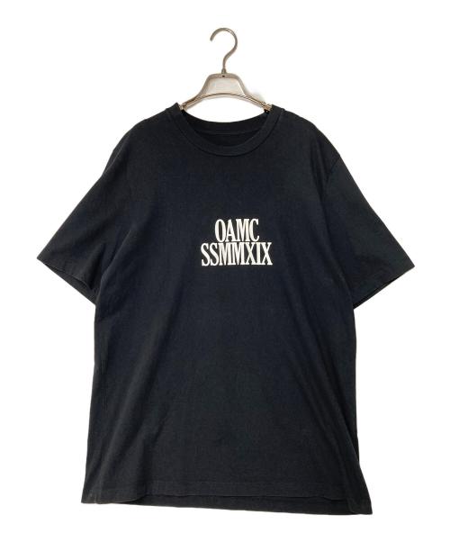OAMC（オーエーエムシー）OAMC (オーエーエムシー) NUMERAL T-SHIRT ブラック サイズ:Lの古着・服飾アイテム
