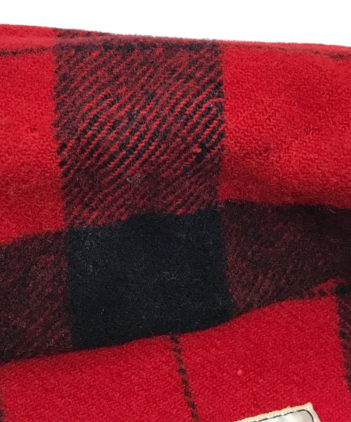 FILSON GARMENT（フィルソン ガーメント）DOUBLE SHOULDER WOOL JACKET ダブルショルダーウールジャケット FILSON GARMENT フィルソン ガーメント シャツジャケット スナップ釦 パッチポケット レギュラーカラー チェック柄 フランネル LOTの古着・服飾アイテム