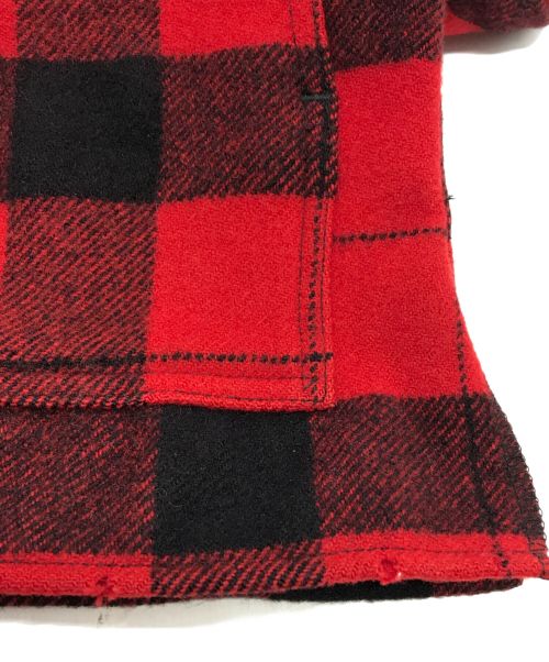 FILSON GARMENT（フィルソン ガーメント）DOUBLE SHOULDER WOOL JACKET ダブルショルダーウールジャケット FILSON GARMENT フィルソン ガーメント シャツジャケット スナップ釦 パッチポケット レギュラーカラー チェック柄 フランネル LOTの古着・服飾アイテム