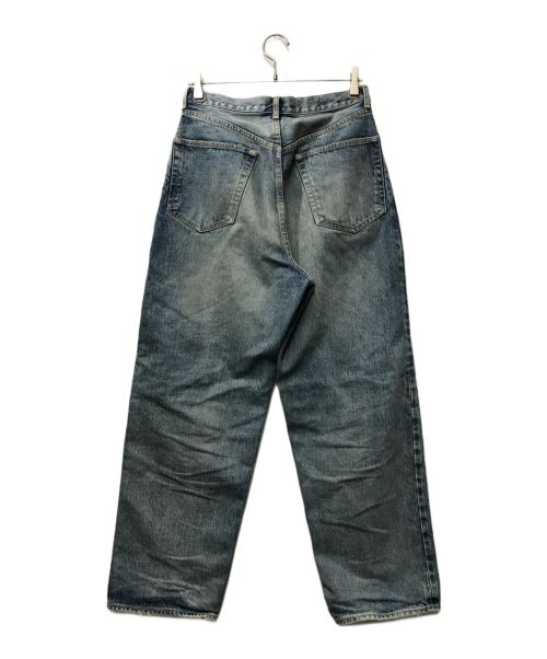 MARKA（マーカ）NEW COCOON FIT JEANS - ORGANIC COTTON 13.5oz SELVEDGE DENIM ニューコクーンフィットジーンズ オーガニックコットン セルビッジ MARKA マーカ USED加工 ユーズド加工 ボタンの古着・服飾アイテム