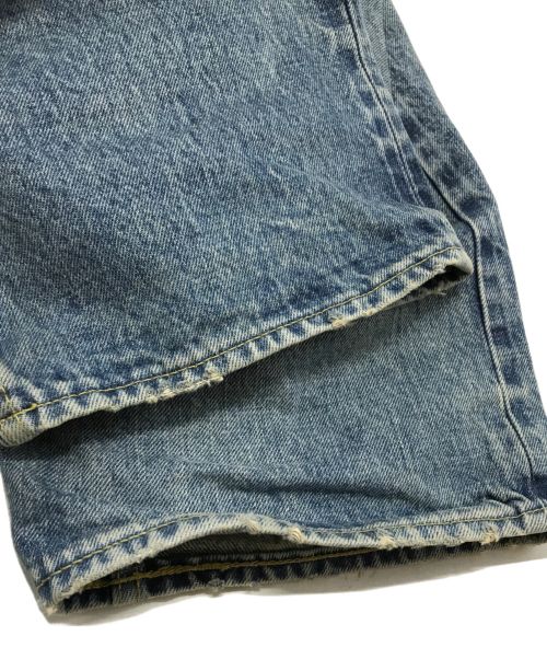 MARKA（マーカ）NEW COCOON FIT JEANS - ORGANIC COTTON 13.5oz SELVEDGE DENIM ニューコクーンフィットジーンズ オーガニックコットン セルビッジ MARKA マーカ USED加工 ユーズド加工 ボタンの古着・服飾アイテム