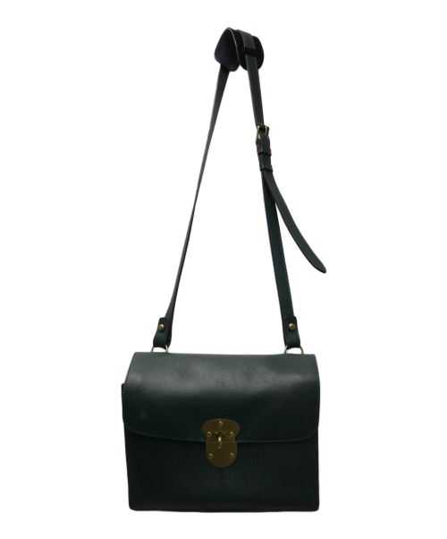 MAISON THOMAS（メゾン トーマス）MAISON THOMAS (メゾン トーマス) スリーポケットショルダーバッグ MAISON THOMAS メゾントーマス グリーン×オレンジ サイズ:下記参照の古着・服飾アイテム