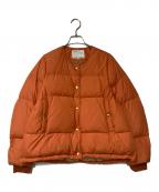 MARECHAL TERREマルシャルテル）の古着「ダウンジャケット」｜オレンジ