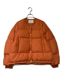 MARECHAL TERRE（マルシャルテル）の古着「ダウンジャケット」｜オレンジ