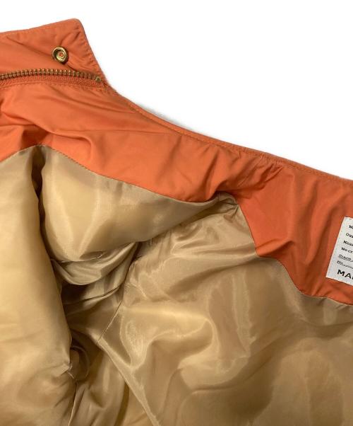 MARECHAL TERRE（マルシャルテル）MARECHAL TERRE (マルシャルテル) ダウンジャケット オレンジ サイズ:2の古着・服飾アイテム