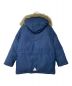 L.L.Bean (エルエルビーン) ダウンジャケット L.L.Bean エルエルビーン 山タグ 90`s~ ブルー ファー付ダウン　 ブルー サイズ:キッズサイズ L：6000円
