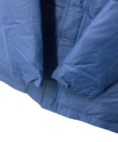 L.L.Bean（エルエルビーン）L.L.Bean (エルエルビーン) ダウンジャケット L.L.Bean エルエルビーン 山タグ 90`s~ ブルー ファー付ダウン　　 ブルー サイズ:キッズサイズ Lの古着・服飾アイテム