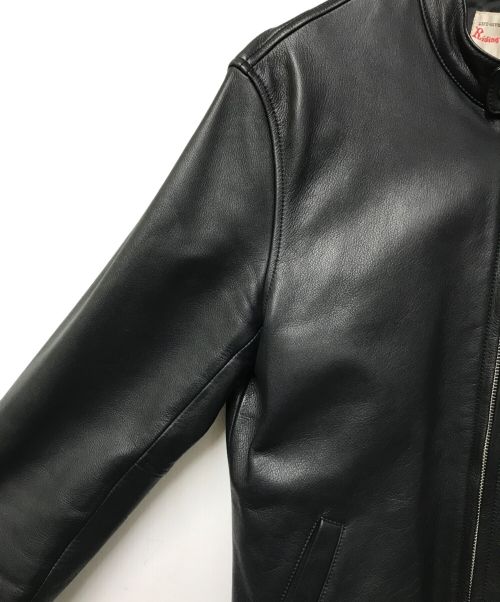 Y'2 leather（ワイツーレザー）Y'2 LEATHER (ワイツーレザー) カウレザージャケット  Riding Maste シングルライダースジャケット ブラック サイズ:38の古着・服飾アイテム