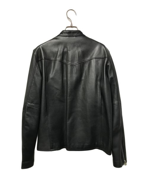 Y'2 leather（ワイツーレザー）Y'2 LEATHER (ワイツーレザー) カウレザージャケット  Riding Maste シングルライダースジャケット ブラック サイズ:38の古着・服飾アイテム