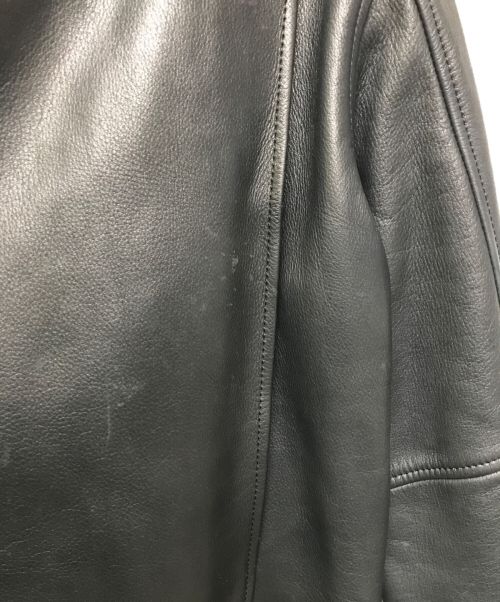 Y'2 leather（ワイツーレザー）Y'2 LEATHER (ワイツーレザー) カウレザージャケット  Riding Maste シングルライダースジャケット ブラック サイズ:38の古着・服飾アイテム