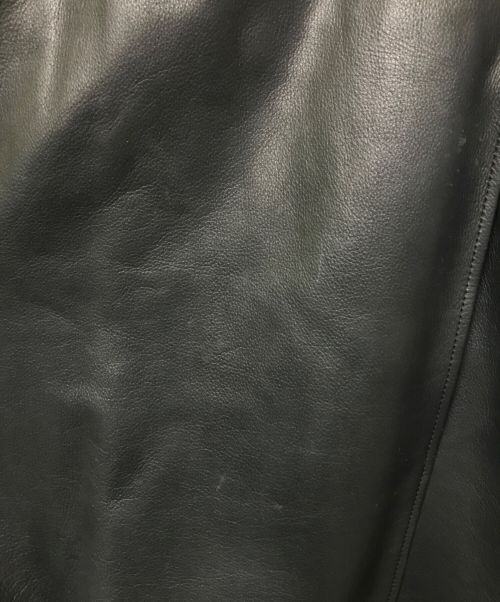 Y'2 leather（ワイツーレザー）Y'2 LEATHER (ワイツーレザー) カウレザージャケット  Riding Maste シングルライダースジャケット ブラック サイズ:38の古着・服飾アイテム