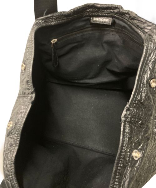 BALENCIAGA（バレンシアガ）BALENCIAGA (バレンシアガ) カバS CABAS トートバッグ BALENCIAGA バレンシアガ 542017 ブラック  ブラックの古着・服飾アイテム