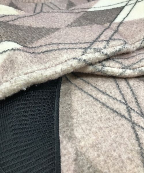 LOUIS VUITTON（ルイ ヴィトン）LOUIS VUITTON (ルイ ヴィトン) アーガイルニット LOUIS VUITTON ルイ ヴィトン クルーネック セーター プルオーバー RW182B ILN FFKL49 ピンク×アイボリー×ブラック サイズ:XSの古着・服飾アイテム