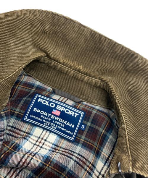 POLO SPORT（ポロスポーツ）POLO SPORT (ポロスポーツ) オイルドジャケット ブラウン サイズ:9（レディース規格）の古着・服飾アイテム