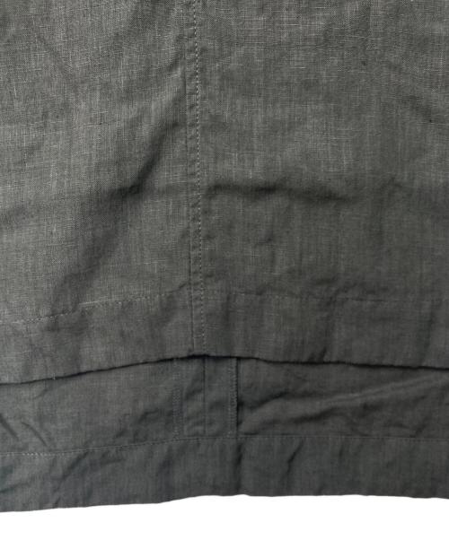 HYKE（ハイク）HYKE (ハイク) リネン チュニックブラウス 221-15164 008 グレー サイズ:1の古着・服飾アイテム