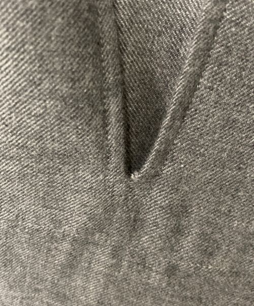 HERMES（エルメス）HERMES (エルメス) カシミヤ ヴァルーズシャツ HERMES/エルメス  マルジェラ期 グレー サイズ:38の古着・服飾アイテム