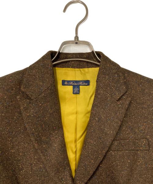BROOKS BROTHERS（ブルックスブラザーズ）BROOKS BROTHERS (ブルックスブラザーズ) ウールシルクセットアップスーツ ブラウン サイズ:4の古着・服飾アイテム
