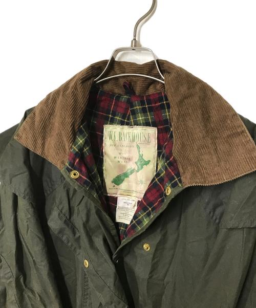 W.K.BACKHOUSE（ダブリューケーバックハウス）W.K.BACKHOUSE (ダブリューケーバックハウス) オイルドコート カーキ サイズ:XSの古着・服飾アイテム