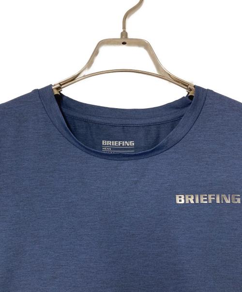 BRIEFING（ブリーフィング）BRIEFING (ブリーフィング) MENS CARVICO 3D PRINT BASIC T SHIRT ネイビー サイズ:Sの古着・服飾アイテム