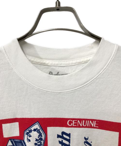 VERDY（ヴェルディ）VERDY (ヴェルディ) BUDWEISER (バドワイザー) プリントTシャツ ホワイト サイズ:Sの古着・服飾アイテム