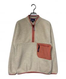 Patagonia（パタゴニア）の古着「ウィメンズ・リツール・1/2ジップ・プルオーバー」｜アイボリー