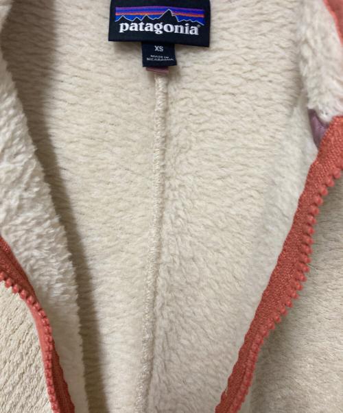 Patagonia（パタゴニア）Patagonia (パタゴニア) ウィメンズ・リツール・1/2ジップ・プルオーバー アイボリー サイズ:XSの古着・服飾アイテム