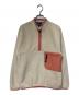 Patagonia（パタゴニア）の古着「ウィメンズ・リツール・1/2ジップ・プルオーバー」｜アイボリー