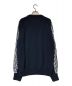 Dior (ディオール) オブリークコットンジャージーニット ネイビー サイズ:L：55000円