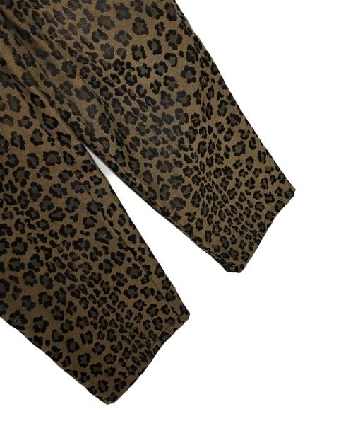 FENDI（フェンディ）FENDI (フェンディ) レオパード柄パンツ D-HG-1234 90ｓイタリア製 ブラック×ブラウン サイズ:40の古着・服飾アイテム