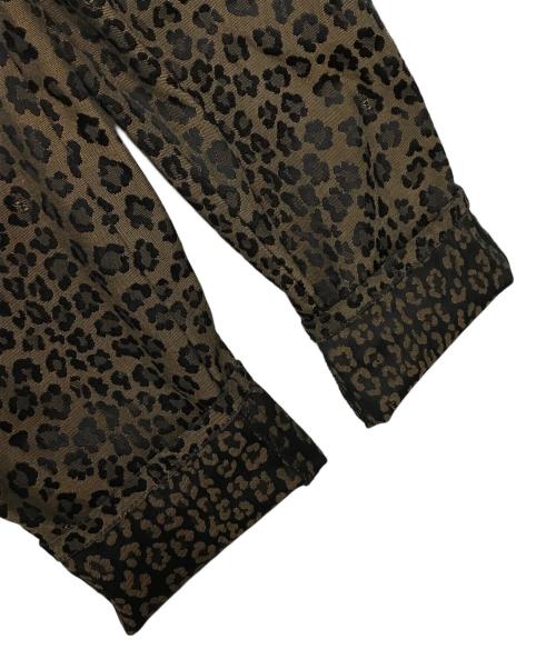 FENDI（フェンディ）FENDI (フェンディ) レオパード柄パンツ D-HG-1234 90ｓイタリア製 ブラック×ブラウン サイズ:40の古着・服飾アイテム