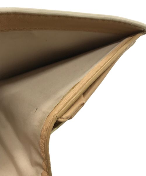 Maison Margiela 11（メゾンマルジェラ 11）Maison Margiela 11 (メゾンマルジェラ11) ペイント加工ウォレット ゴールド サイズ:下記参照の古着・服飾アイテム