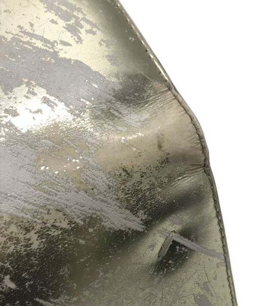 Maison Margiela 11（メゾンマルジェラ 11）Maison Margiela 11 (メゾンマルジェラ11) ペイント加工ウォレット ゴールド サイズ:下記参照の古着・服飾アイテム