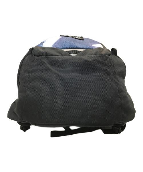 SUPREME（シュプリーム）SUPREME (シュプリーム) THE NORTH FACE (ザ ノース フェイス) Bleached Denim Print Pocono Backpack ブルー×ブラック サイズ:下記参照の古着・服飾アイテム