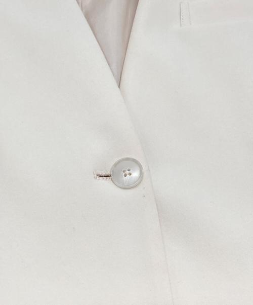 BEAUTY&YOUTH（ビューティーアンドユース）BEAUTY&YOUTH (ビューティーアンドユース) ツイルカラーレスベスト　ジレ アイボリー サイズ:Sの古着・服飾アイテム