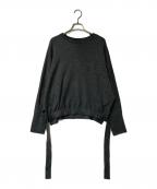 ADOREアドーア）の古着「ストレッチダンボールカットソー 531-1260928」｜グレー