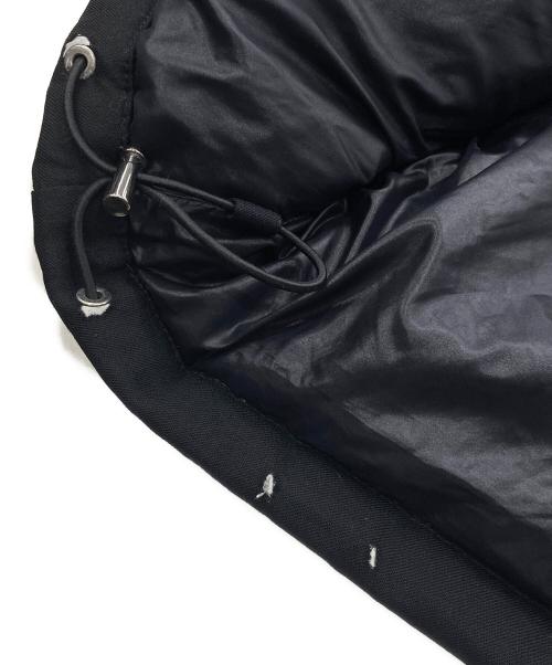 MONCLER（モンクレール）MONCLER (モンクレール) MONTGENEVRE ウールフーデットダウンジャケット  ブラック サイズ:2の古着・服飾アイテム