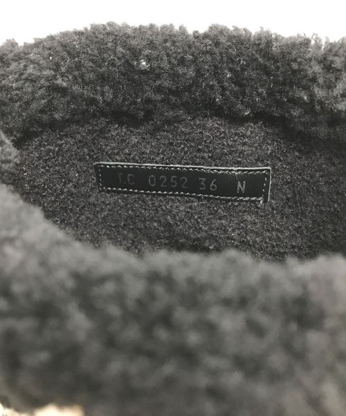 LOUIS VUITTON（ルイ ヴィトン）LOUIS VUITTON (ルイ ヴィトン) スノードロップライン ムートンブーツ ブラック サイズ:36の古着・服飾アイテム