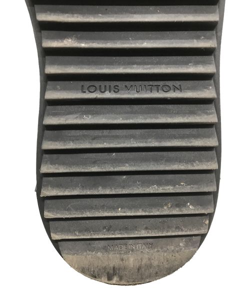 LOUIS VUITTON（ルイ ヴィトン）LOUIS VUITTON (ルイ ヴィトン) スノードロップライン ムートンブーツ ブラック サイズ:36の古着・服飾アイテム