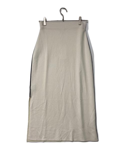 theory（セオリー）theory (セオリー) サイドラインスカート 01-1107704-150-902 アイボリー サイズ:Sの古着・服飾アイテム