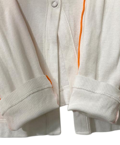 Ameri VINTAGE（アメリヴィンテージ）Ameri VINTAGE (アメリヴィンテージ) PIPING RIB CARDIGAN ホワイト サイズ:Freeの古着・服飾アイテム