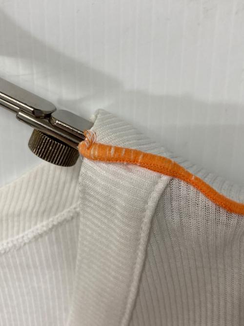 Ameri VINTAGE（アメリヴィンテージ）Ameri VINTAGE (アメリヴィンテージ) PIPING RIB CARDIGAN ホワイト サイズ:Freeの古着・服飾アイテム