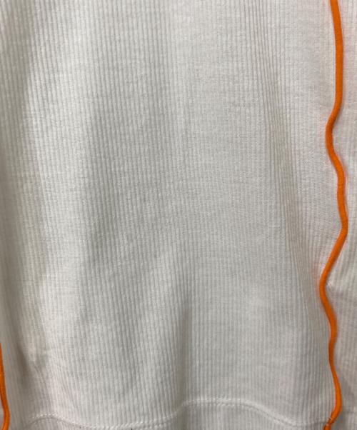 Ameri VINTAGE（アメリヴィンテージ）Ameri VINTAGE (アメリヴィンテージ) PIPING RIB CARDIGAN ホワイト サイズ:Freeの古着・服飾アイテム