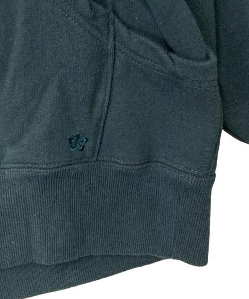 Caledoor（カレドアー）caledoor (カレドアー) オーガニックコットンフードパーカー グリーン サイズ:SIZE Mの古着・服飾アイテム